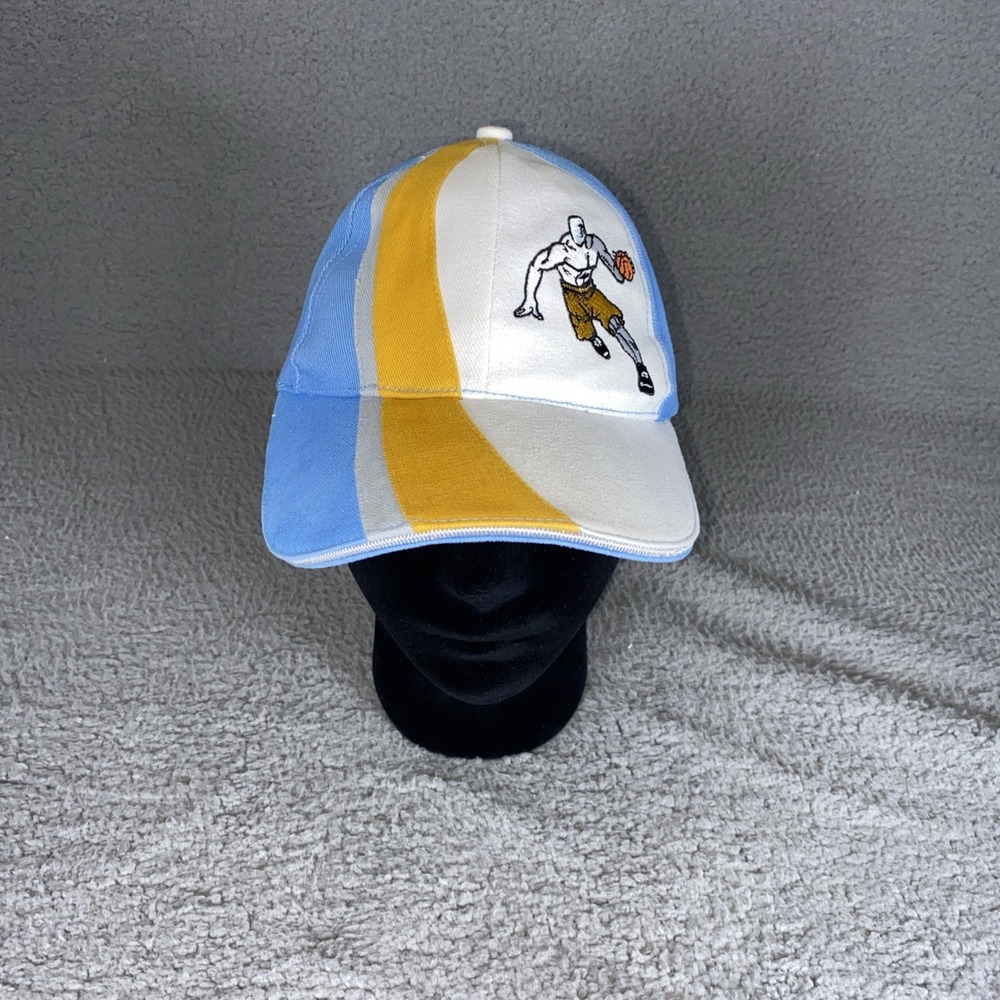 Vtg AND1 Youth Nuggets Color way Embroidered Adjustable Strapback